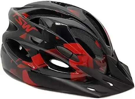 1. Capacete Tsw Raptor 2 Com Led - TSW