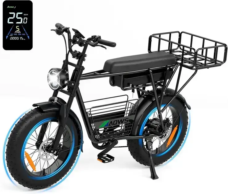 3. Bicicleta Elétrica 1000W - AQWS